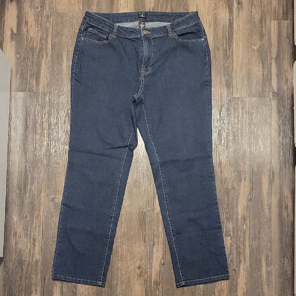 Dressbarn Dark Blue Denim Jeans